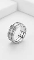 Sterling Silver Stacked Ring Set