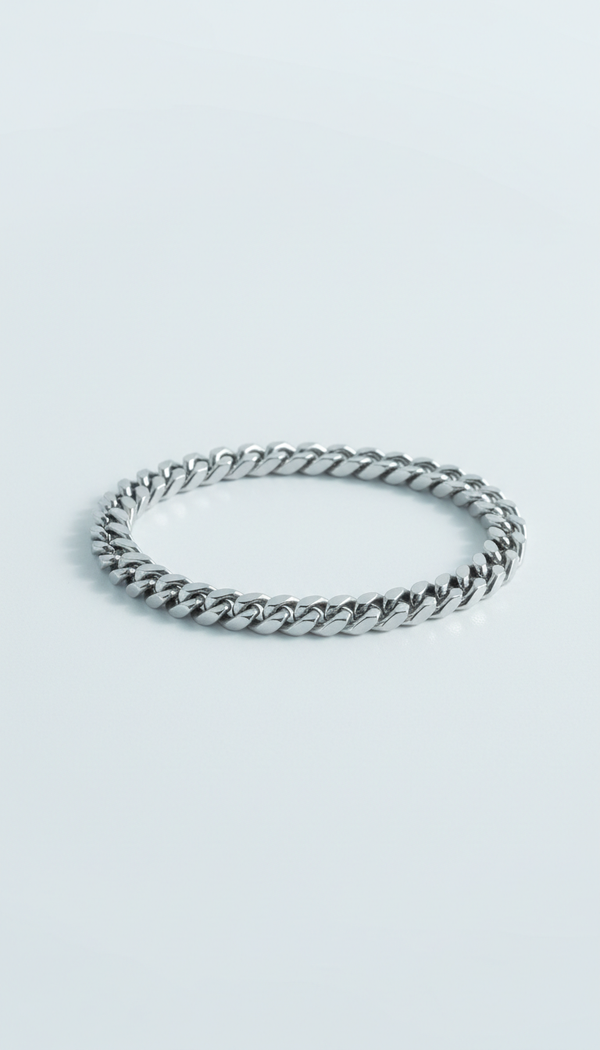 Sterling Silver Classic Curb Chain Bracelet