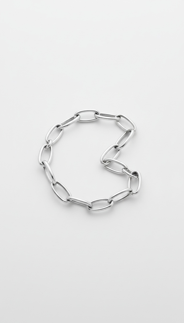 Sterling Silver Link Bracelet