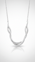 Sterling Silver S-Curve Necklace