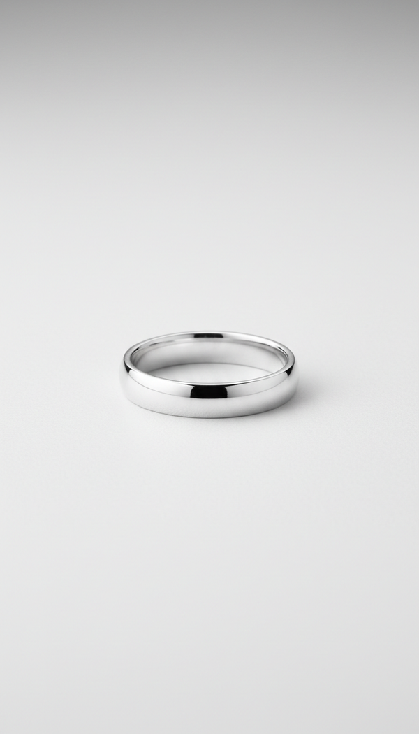 Minimalist Sterling Silver Band