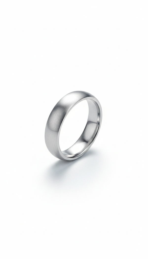 Sterling Silver Minimalist Band Ring