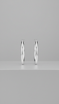 Classic Sterling Silver Hoop Earrings